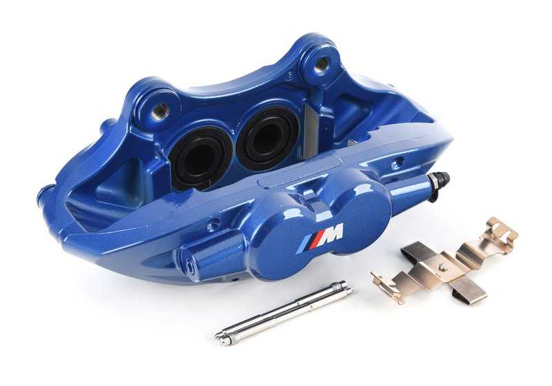 Brake Caliper Housing Left for BMW 1 Series F20, F21, 2 Series F22, F23, 3 Series F30, F31, F34, 4 Series F32, F33, F36 (OEM 34116799465). Original BMW