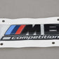 BMW M8 Competition lettering in gloss black for BMW F91, F92, F93 (OEM 51148098328). Original BMW.