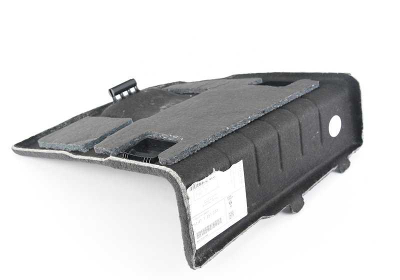 Revestimiento compartimento de equipaje trasero izquierdo para BMW Serie 4 F36, F36N (OEM 51477337233). Original BMW.