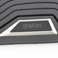 BMW all-weather rubber floor mats for BMW i4 G26. Genuine BMW.