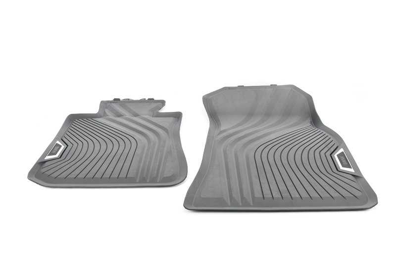 BMW all-weather rubber floor mats for BMW i4 G26. Genuine BMW.