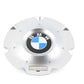 Tapacubos plateado OEM 36137849422 para BMW F07, F01, F02, F04. Original BMW.