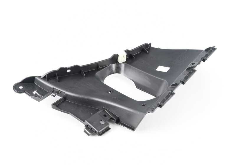 Right Aircurtain for BMW G05 (OEM 51118089502). Genuine BMW.