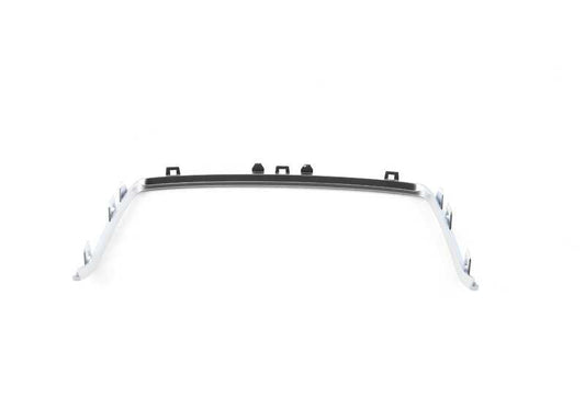 Front Center Console Chrome Frame for BMW F10, F11, F18 (OEM 51169277266). Original BMW