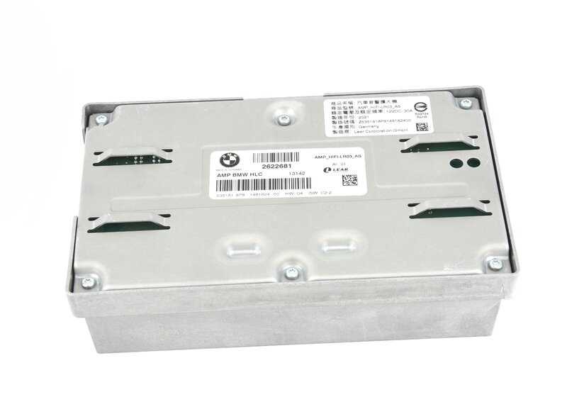 Amplificador Sistema HiFi para BMW X5 E70 (OEM 65122622681). Original BMW