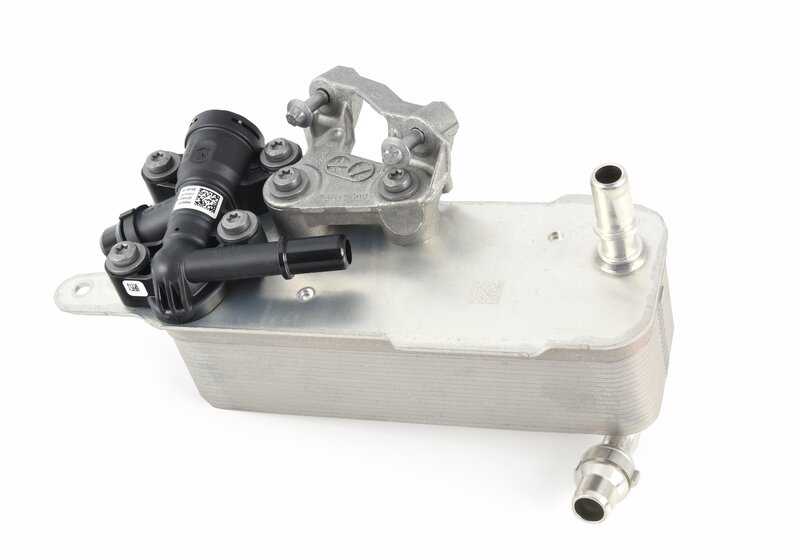 Enfriador de aceite de la transmisión para BMW Serie 1 F20N, F21N, Serie 2 F22, F23, Serie 3 F30N, F31N, F34N, G20, G21, Serie 4 F32, F33, F36, Serie 5 G30, G31, Serie 6 G32, Serie 7 G11, G12, Serie 8 G14, G15, G16, X3 G01, X4 G02, X5 G05, X6 G06, X7 G07