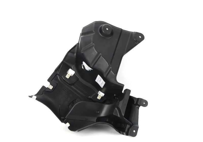 Revestimiento del bajo del coche trasero derecho para BMW Serie 8 F91, F92, F93 (OEM 51758079996). Original BMW.