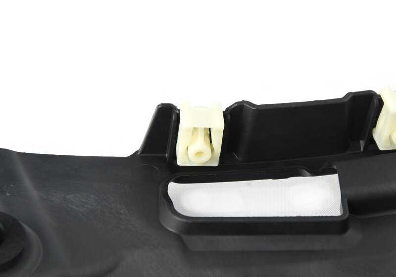 Rear Left Bumper Bracket OEM 51128737049 for BMW i20 (All Models Supported). Original BMW.