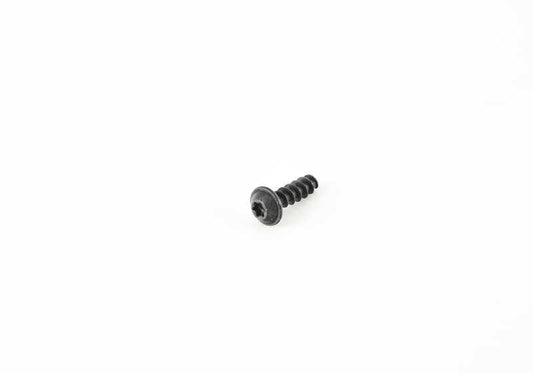 Screw for BMW 1 Series F40, F52, 2 Series F22N, F23N, F44, F87N, 3 Series F30N, F80, 4 Series F36, F82, F83, 5 Series G60, G61, G68, 7 Series G70, i I01, X1 F48, F49, X2 F39, X5 F95, G05, X6 F96, G06, X7 G07, XM G09, Z4 G29 (OEM 51139908498). Genuine BMW