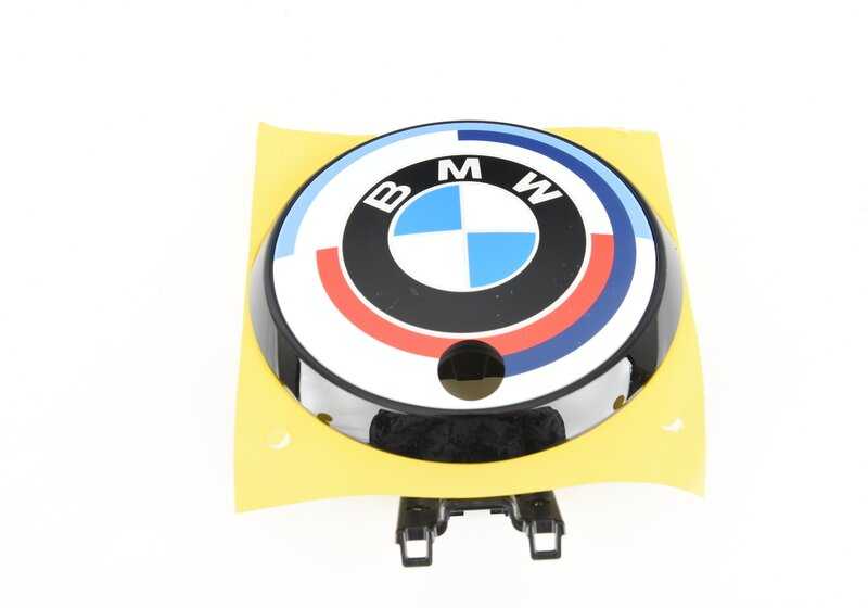 50 Years M Emblem for BMW 4 Series G22, G23, G26, G82, G83 (OEM 51148087199). Original BMW