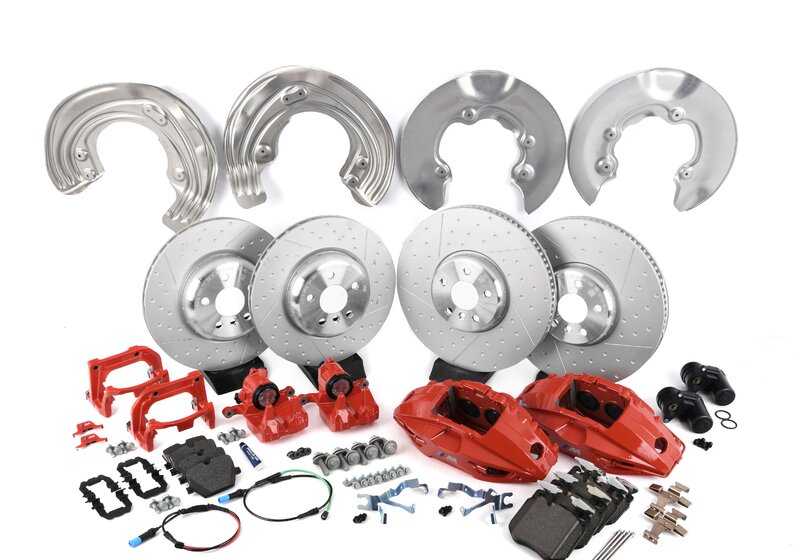 18" BMW M Performance Sport Brake Kit. Compatibility G42, G20, G21, G22, G23 and G26.