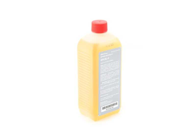 Aceite para Eje Hipoide G1 para BMW E81, E82, E87, E88, F20, F21, F22, F23, F45, E90, E91, E92, E93, F30, F31, F34, F35, F32, F33, F36, F07, F10, F11, F18, E84, F25, E70, E71, MINI F60, R60 (OEM 83222295532). Original BMW