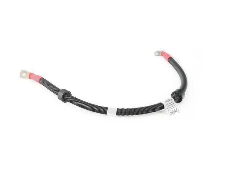 Cable de arranque B+ OEM 12427839662 para BMW E90, E91, E92, E93. Original BMW.