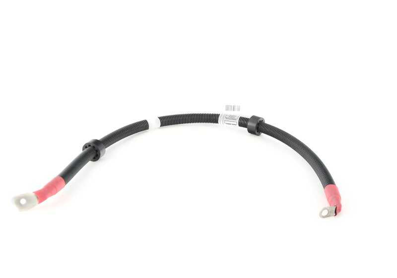 Cable de arranque B+ OEM 12427839662 para BMW E90, E91, E92, E93. Original BMW.