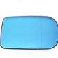 Cristal de espejo calefactado gran angular para BMW E38 (OEM 51168165112). Original BMW