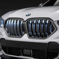 Parrilla decorativa M Performance para BMW X6 G06 (OEM 51712467265). Original BMW