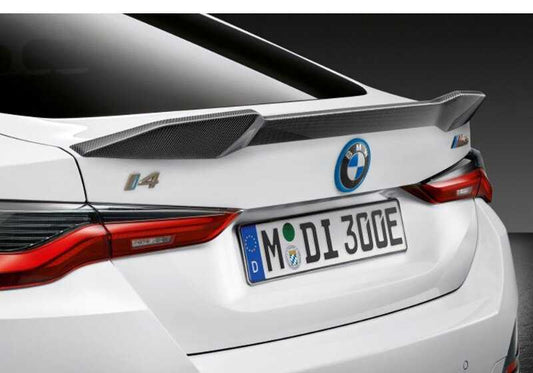 BMW M Performance carbon rear spoiler 4 series G26 i4 G26 BEV. Genuine BMW