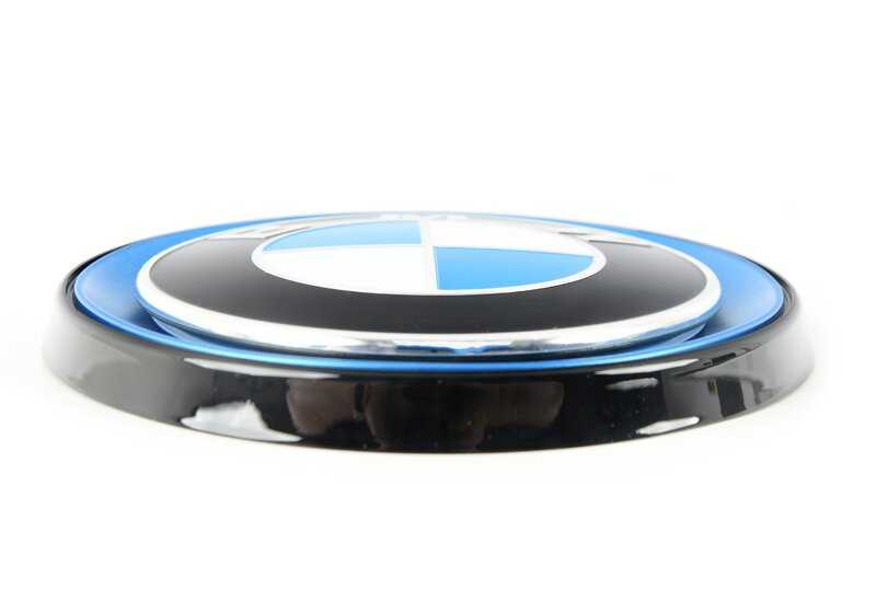 Emblema trasero OEM 51147306454 para BMW i3 (I01). Original BMW.