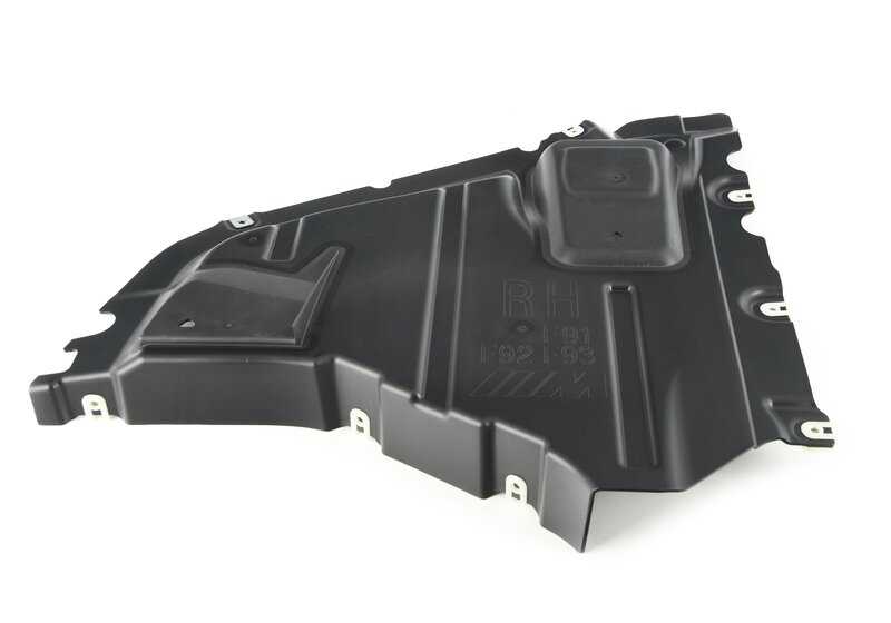 Right lower cover for BMW 8 Series F91, F92, F93 (OEM 51718079992). Original BMW