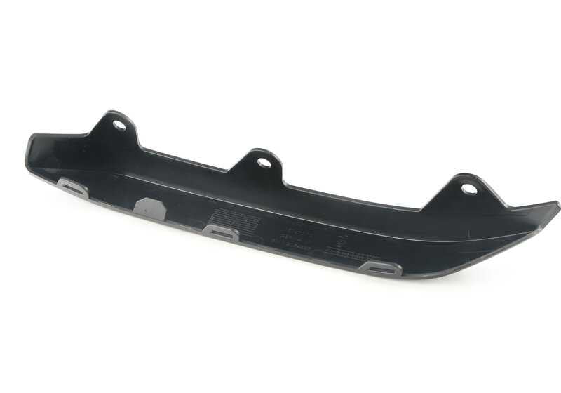 Lámina deflectora delantera izquierda para BMW F91, F92, F93 (OEM 51118074887). Original BMW