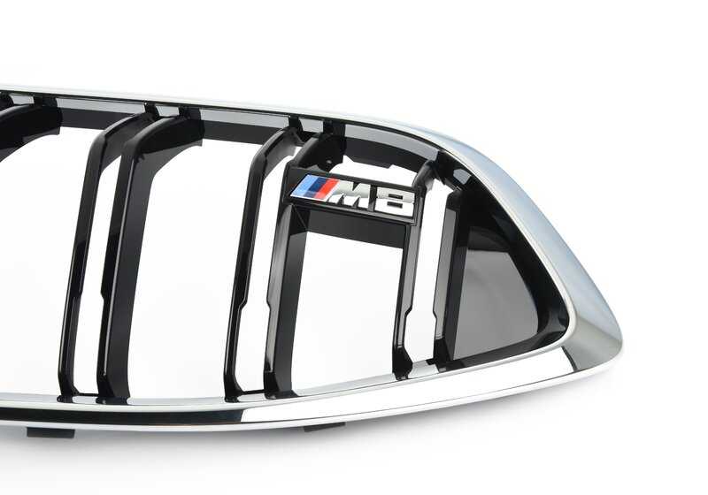 Rejilla Decorativa Frontal para BMW Serie 8 F91, F92, F93 (OEM 51138074827). Original BMW