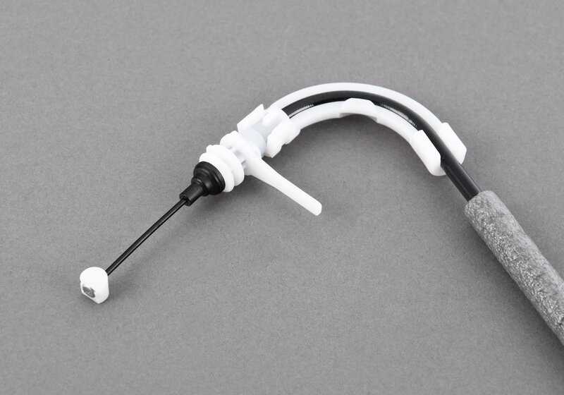 Cable Bowden para manilla exterior trasera OEM 51225A077A0 para BMW G11, G12. Original BMW.