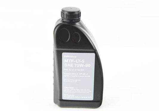 MTF LT-5 manual gearbox oil for BMW E82, E88, F20, F21, F22, F23, F87, E90, E91, E92, E93, F30, F31, F34, F80, G20, G21, G80, F32, F33, F36, F82, F83, G82, F10, F11, G30, 31, E84, F25, G01, F26, G29. Genuine BMW. . Genuine BMW