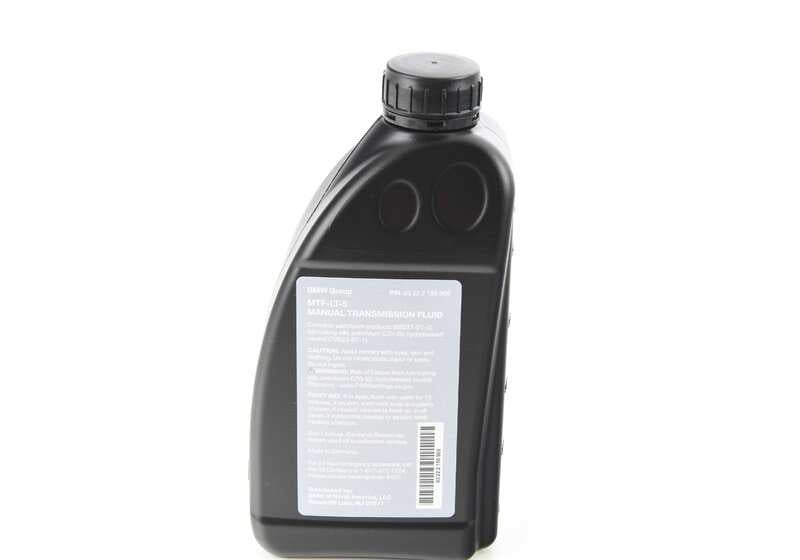 Aceite para caja de cambios manual MTF LT-5 para BMW E82, E88, F20, F21, F22, F23, F87, E90, E91, E92, E93, F30, F31, F34, F80, G20, G21, G80, F32, F33, F36, F82, F83, G82, F10, F11, G30, G31, E84, F25, G01, F26, G29. Original BMW. . Original BMW