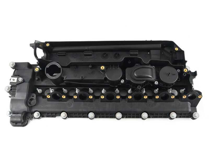 Cylinder Head Cover for BMW E46, E39, E38, E53 (OEM 11127786890). Genuine BMW.