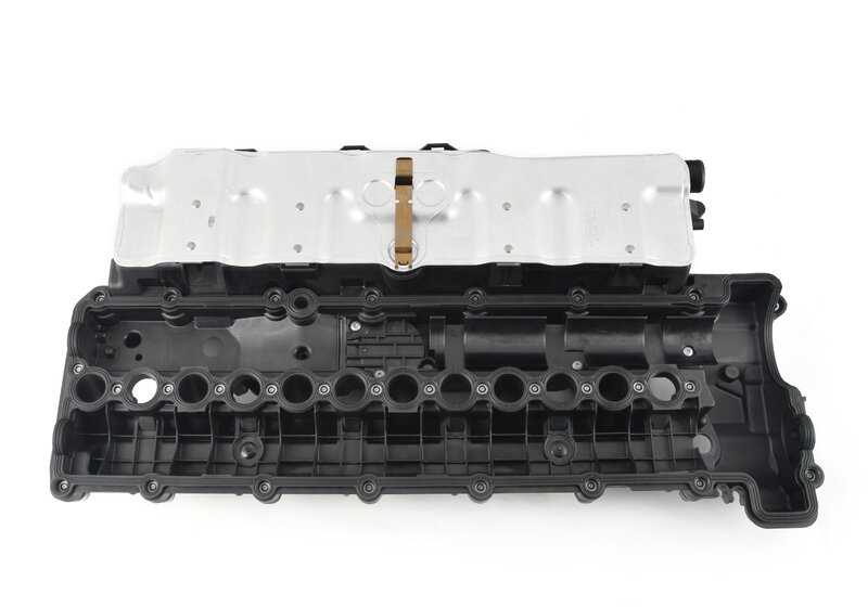 Cylinder Head Cover for BMW E46, E39, E38, E53 (OEM 11127786890). Genuine BMW.