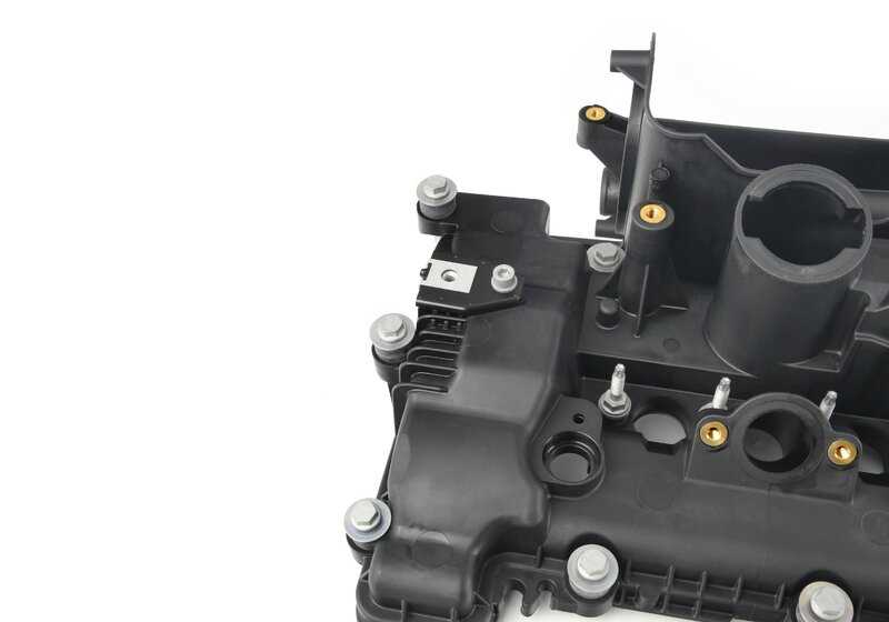 Cylinder Head Cover for BMW E46, E39, E38, E53 (OEM 11127786890). Genuine BMW.