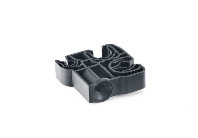 Triple cable clip for BMW 5 Series F07, F10, F11, 6 Series F06, F12, F13, 7 Series F01N, F02N, F04 (OEM 16127213370). Genuine BMW