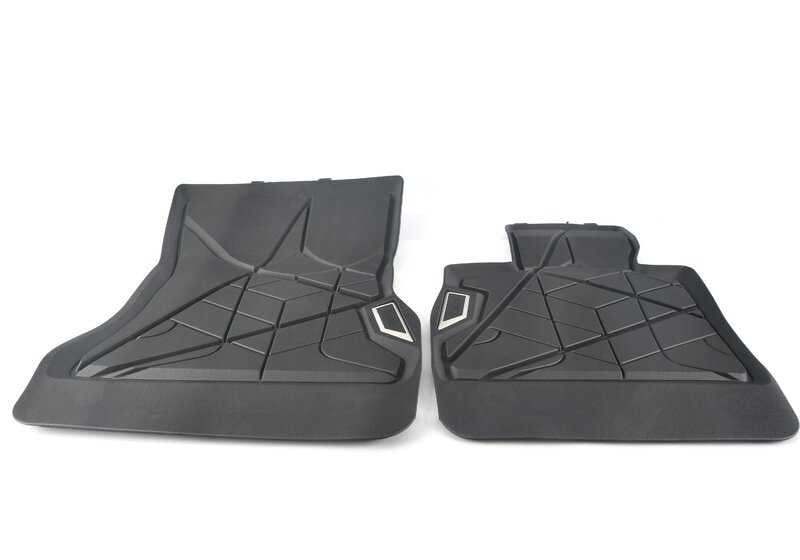 All-weather floor mats for BMW G70 (OEM 51475A56C39). Original BMW