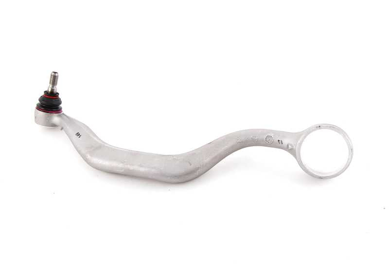 Barra de presión sin cojinete de goma derecha para BMW E39 (OEM 31121092610). Original BMW