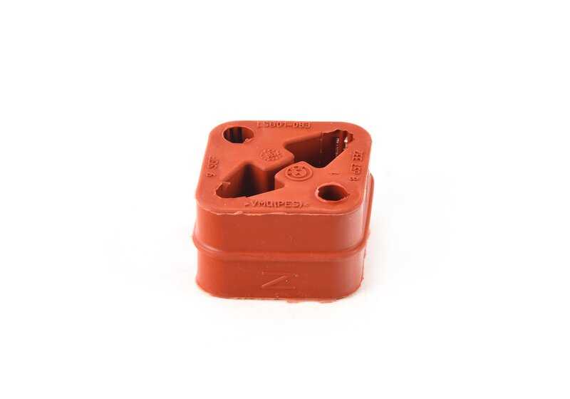 Escape Rubber Support OEM 18308657332 pour BMW G87, G21, G80, G81, G82, G83, G11, G12, G05, G18, F95, G06, F96, G07. BMW d'origine.