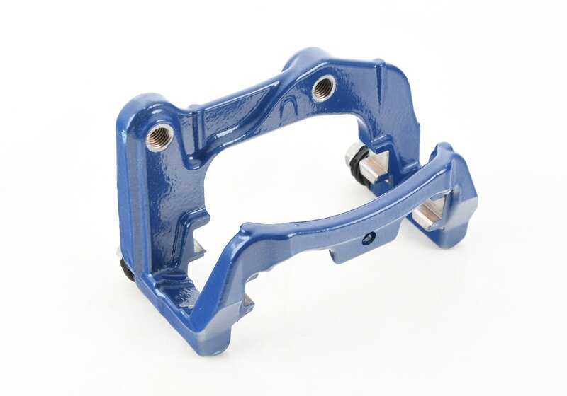 Soporte de freno azul derecho para BMW G01, G02, G05, G18, G06 (OEM 34206891912). Original BMW