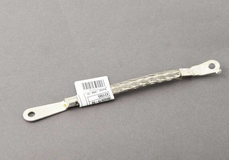 Cable de masa original OEM 61258642679 para BMW Serie 3 F30, F31 (Todos los modelos compatibles). Original BMW.