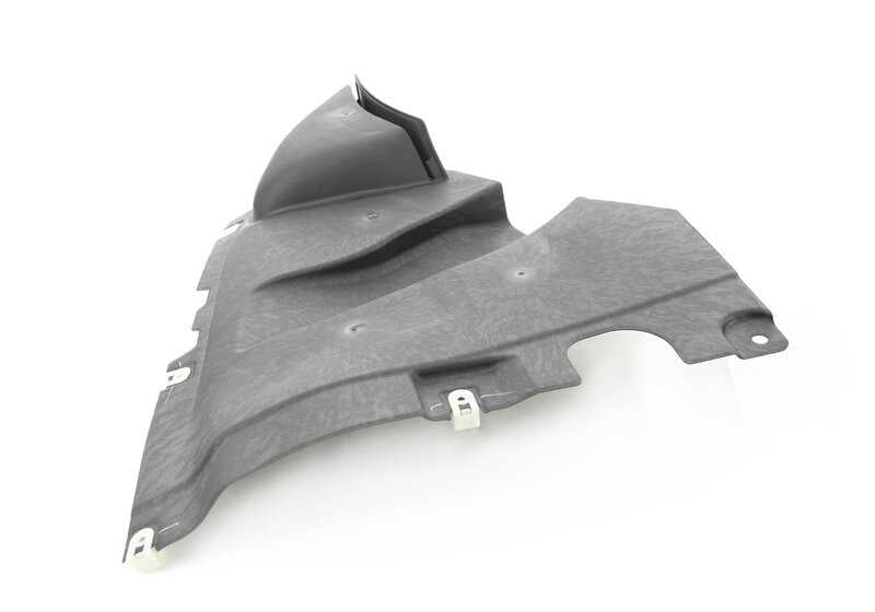 Cubierta del paso de rueda inferior izquierda para BMW X5 G05, G05N (OEM 51717469469). Original BMW