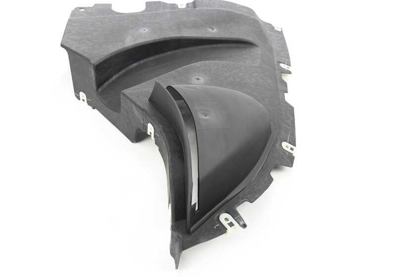 Cubierta del paso de rueda inferior izquierda para BMW X5 G05, G05N (OEM 51717469469). Original BMW