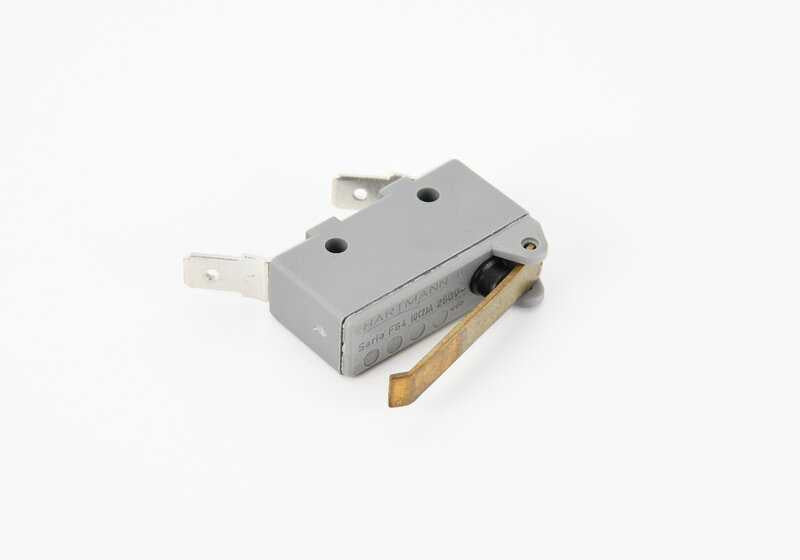 Microswitch for BMW 3 Series E21, 5 Series E12, E28, 6 Series E24, 7 Series E23 (OEM 13631268445). Genuine BMW