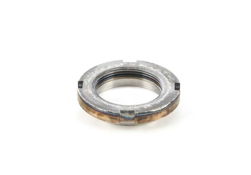 Ring nut for BMW E36, E46, E34, E39, E32, E38, E85 (OEM 24201219142). Genuine BMW