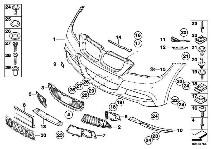 Parrilla Central -M- Serie 3 Para Bmw E90 E91 . Original Recambios