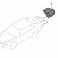 Sensor ultrasónico plateado gris para BMW E46 (OEM 66206910358). Original BMW.