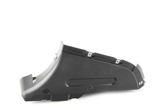 Lower protector under left rear body OEM 51757260769 for BMW F32, F33, F34, F36, F82, F83. Original BMW.