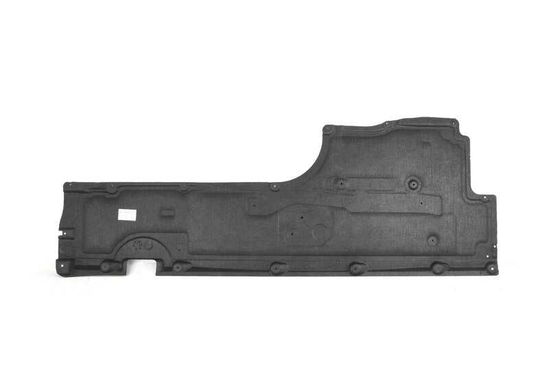 Left side lower trim for BMW 7 Series F02, F04 (OEM 51757185035). Original BMW.