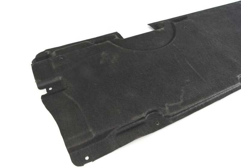 Left side lower trim for BMW 7 Series F02, F04 (OEM 51757185035). Original BMW.