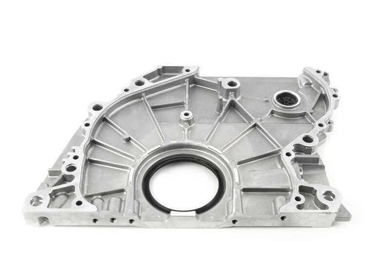 Cubierta de cadena para BMW Serie 3 E90N, E91N, E92, E92N, E93, E93N, F30, F30N, F31, F31N, F34, F34N, Serie 4 F32, F32N, F33, F33N, F36, F36N, Serie 5 F07, F10, F11, Serie 6 F06, F12, F13, Serie 7 F01, F02, X3 F25, X4 F26, X5 E70N, F15, X6 E71, F16 (OEM