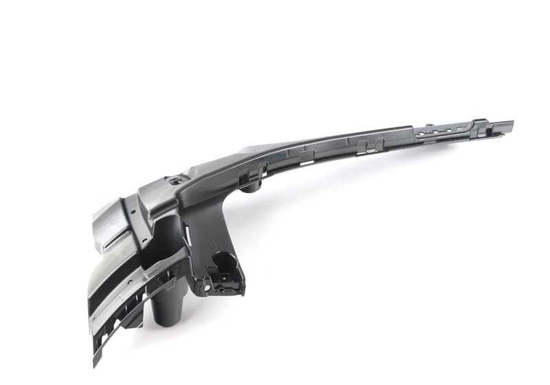 Right bumper guide for BMW F98, G02 X4 Series (OEM 51127416026). Original BMW.