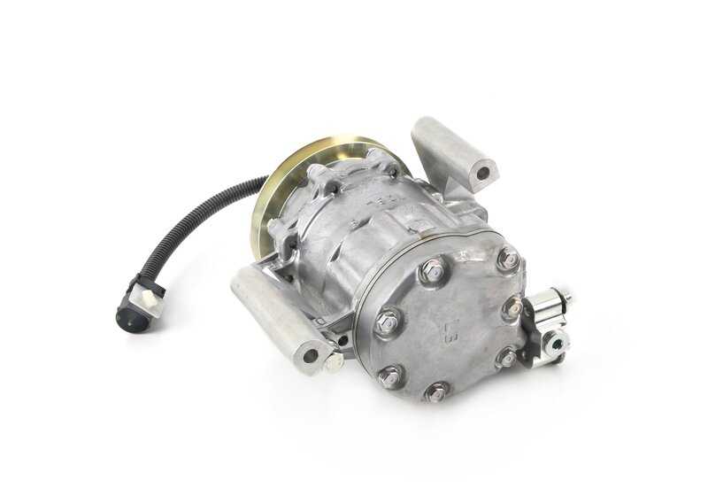 Compressore di condizionamento dell'aria OEM 64528390468 per BMW E32, E34. BMW originale.