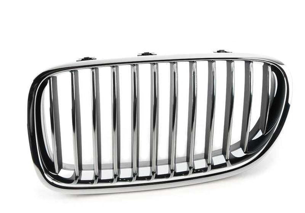 Rejilla decorativa frontal izquierda para BMW Serie 5 F10, F11, F18 (OEM 51137203649). Original BMW